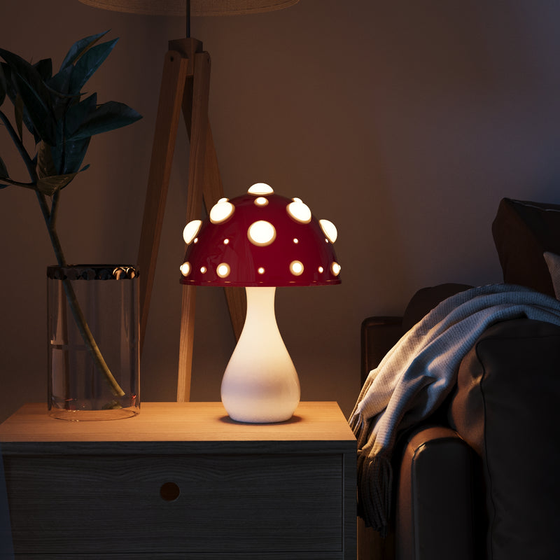 Kira – Lampe de table champignon réglable