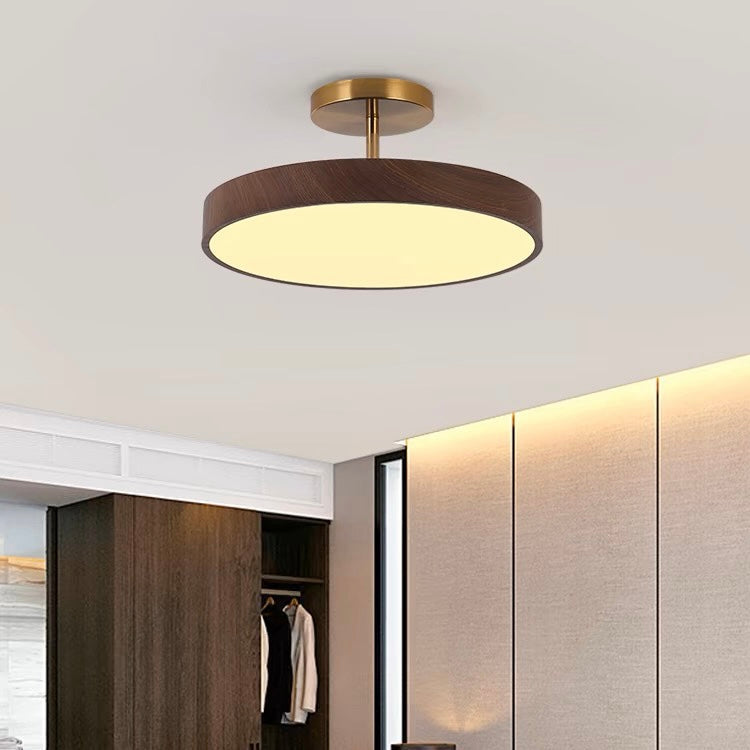 Miro – Plafonnier LED aspect bois moderne