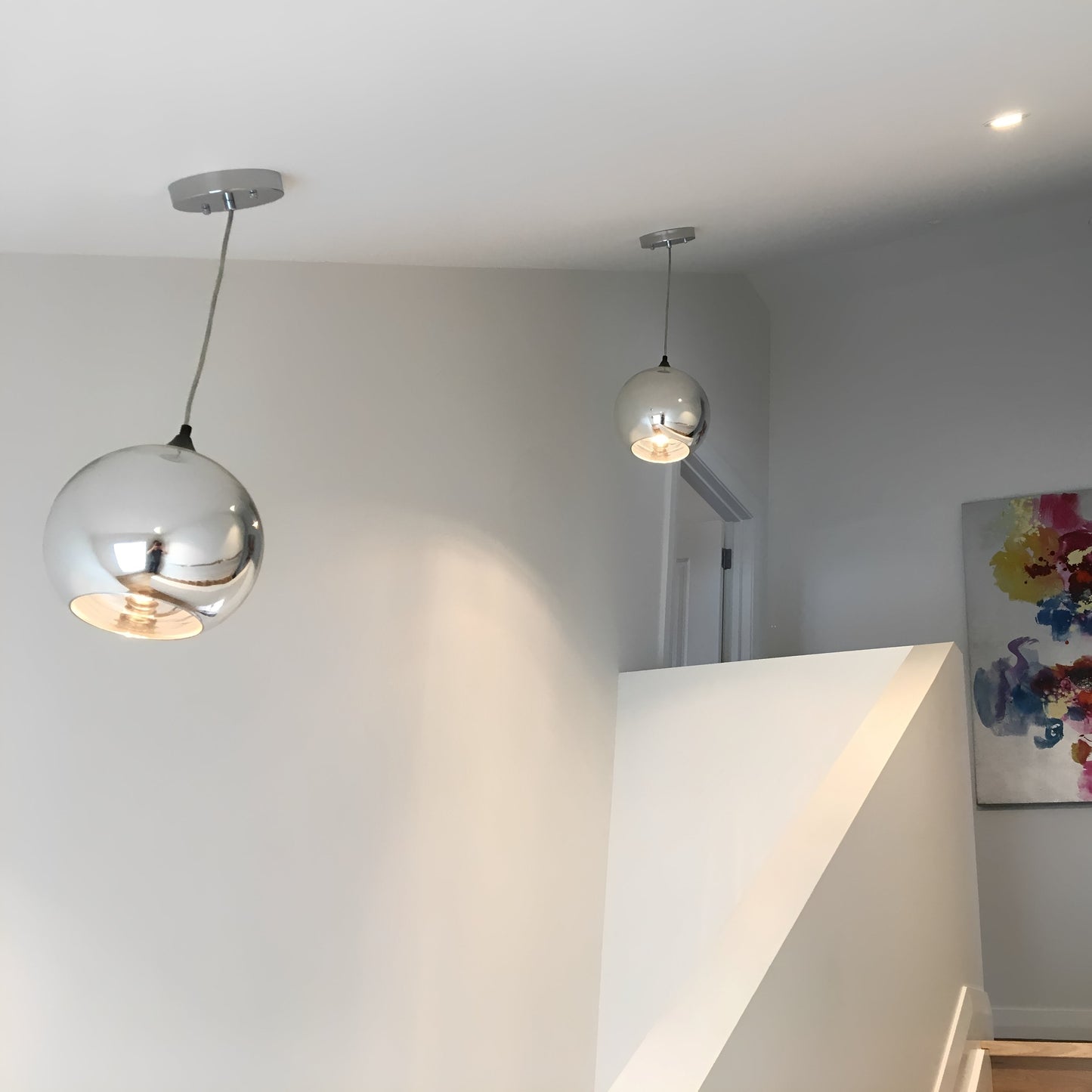 Silva – Suspension en verre ronde