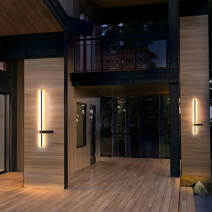 Vero – Lampe murale en acier inoxydable robuste