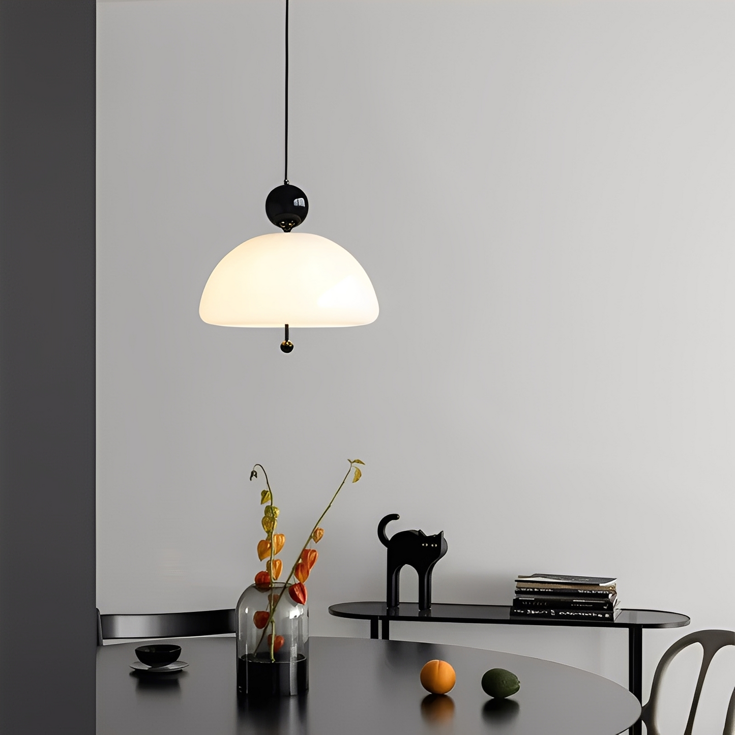 Ruffa – Lustre vintage en verre de style nordique