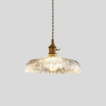 Hiroko – Suspension en verre rétro
