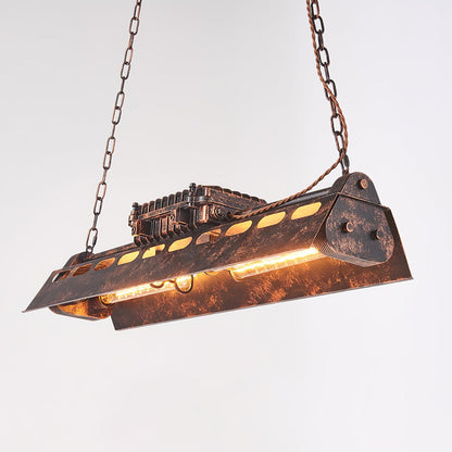 Dorian – Kronleuchter industriel steampunk