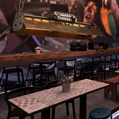 Dorian – Kronleuchter industriel steampunk