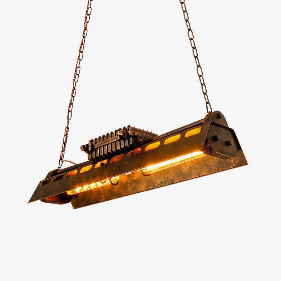 Dorian – Kronleuchter industriel steampunk