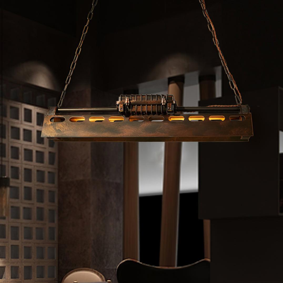 Dorian – Kronleuchter industriel steampunk