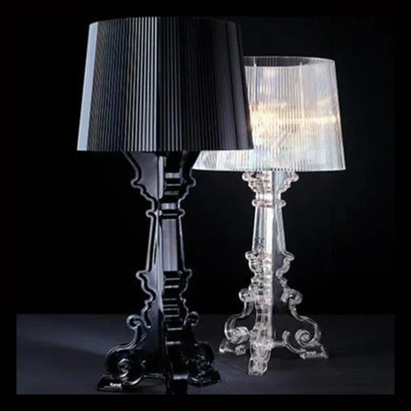 Lampe de Table Baroque en Acrylique