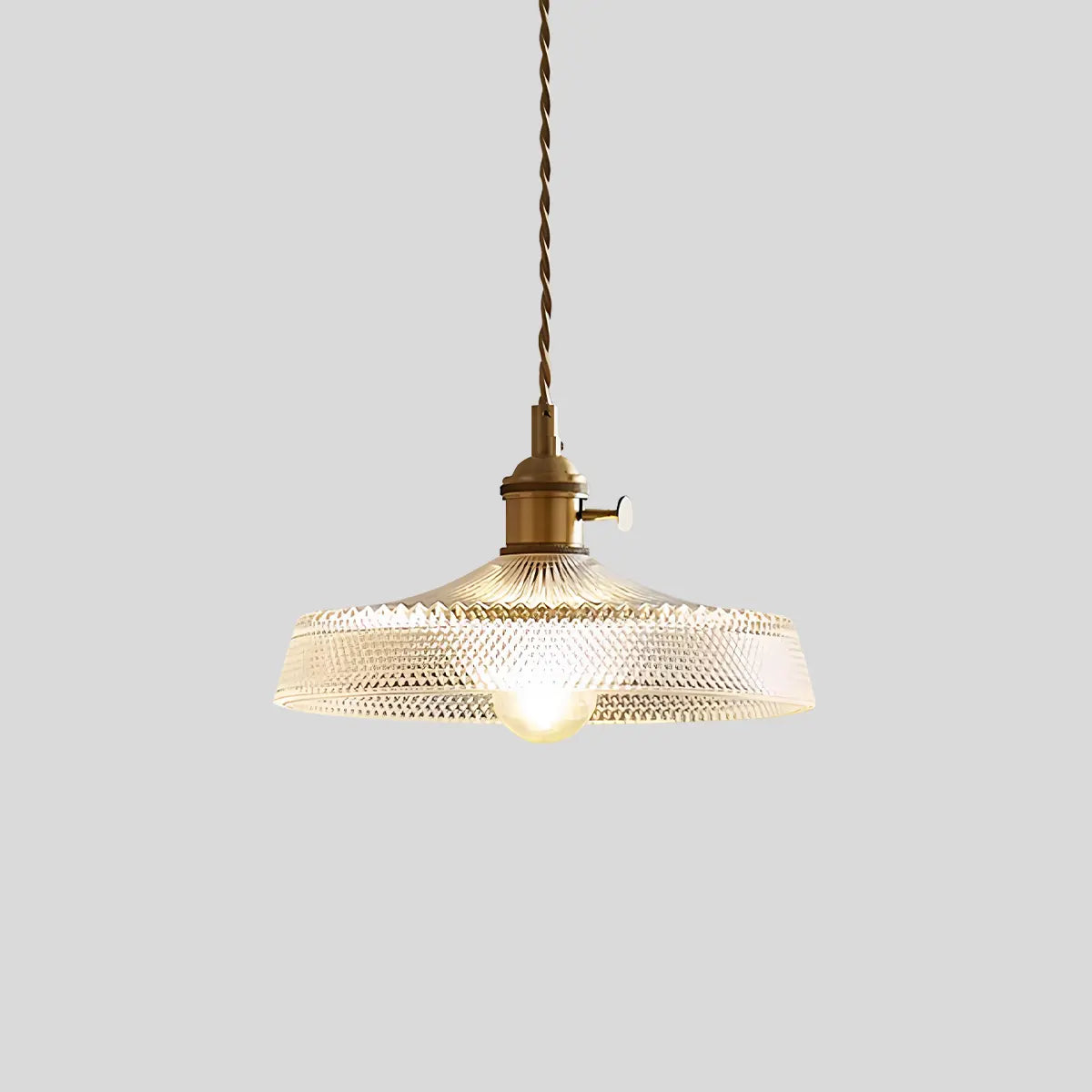 Hiroko – Suspension en verre rétro