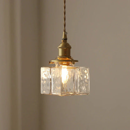 Farrah - Suspension moderne en verre style rétro