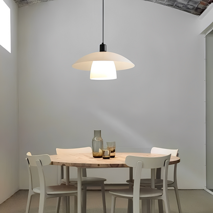 Mika – Lampe Suspendue Japonaise en Style Cream