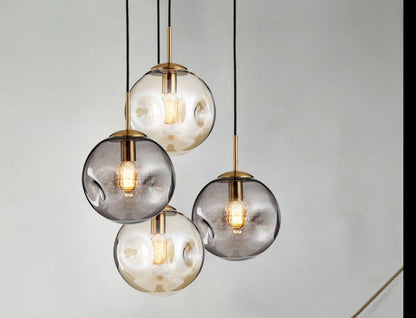 Mond – Plafonnier en verre créatif