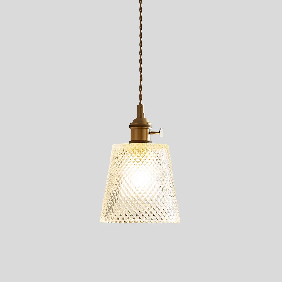 Hiroko – Suspension en verre rétro