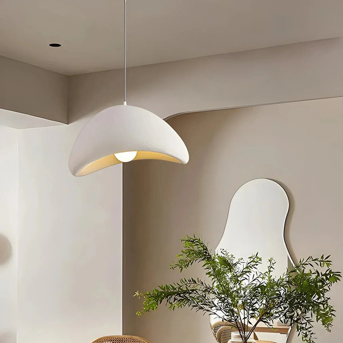 Yumi – Suspension design crème nordique