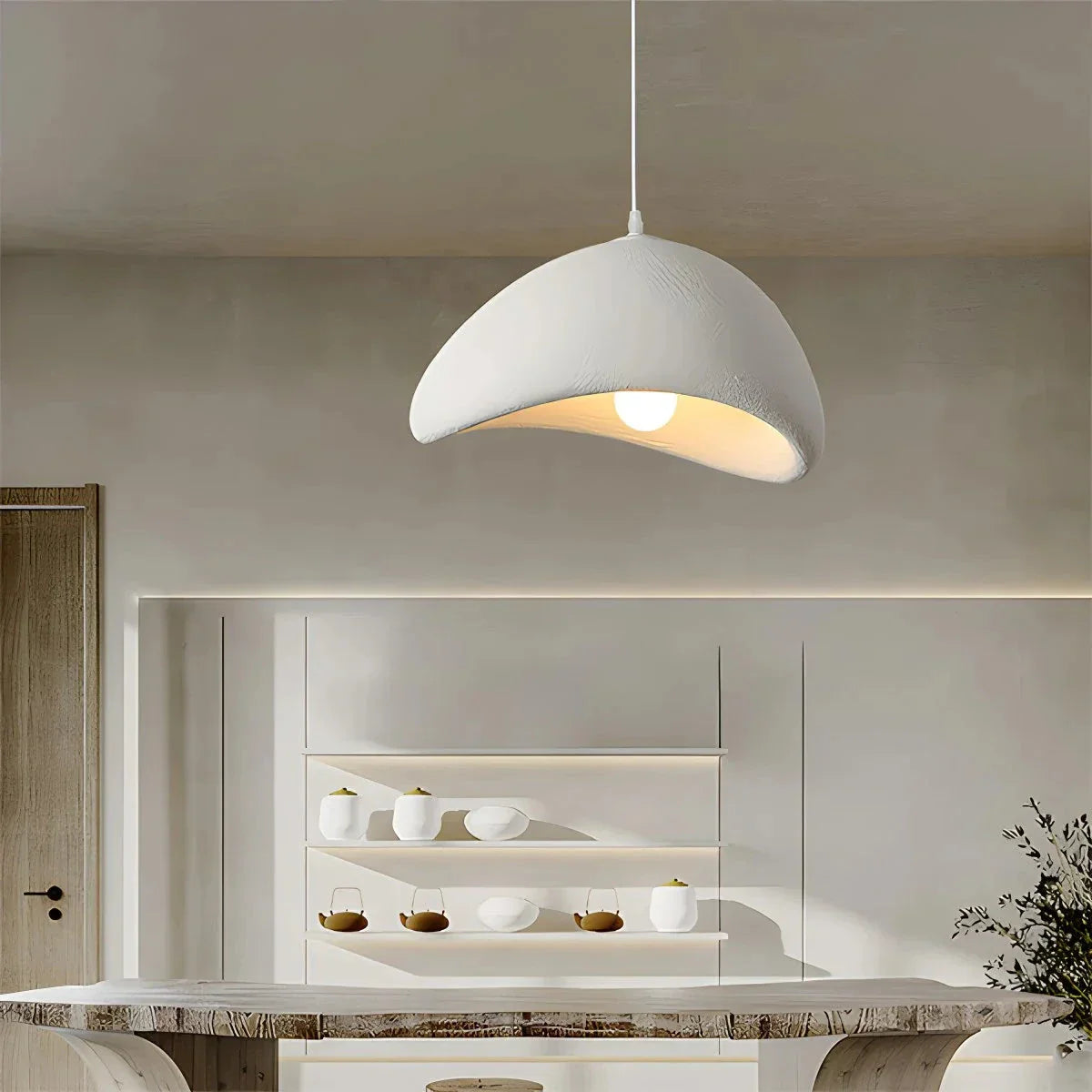 Yumi – Suspension design crème nordique