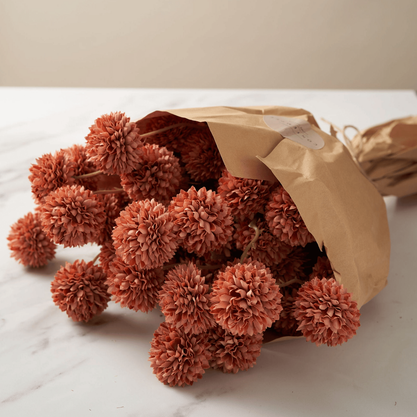 Pia – Fleurs de pissenlit artificielles d'automne