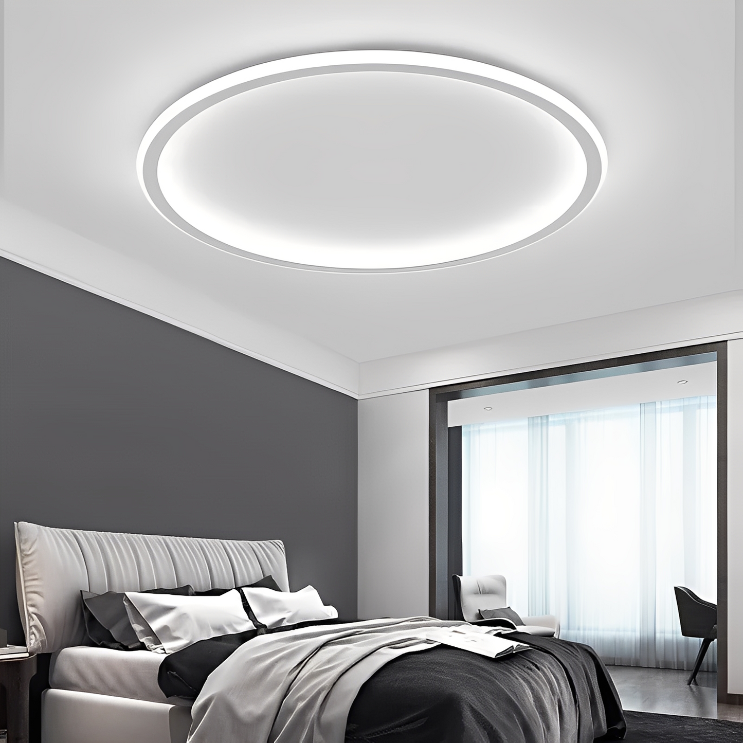 Mai – Lampe de Plafond Minimaliste pour Chambre