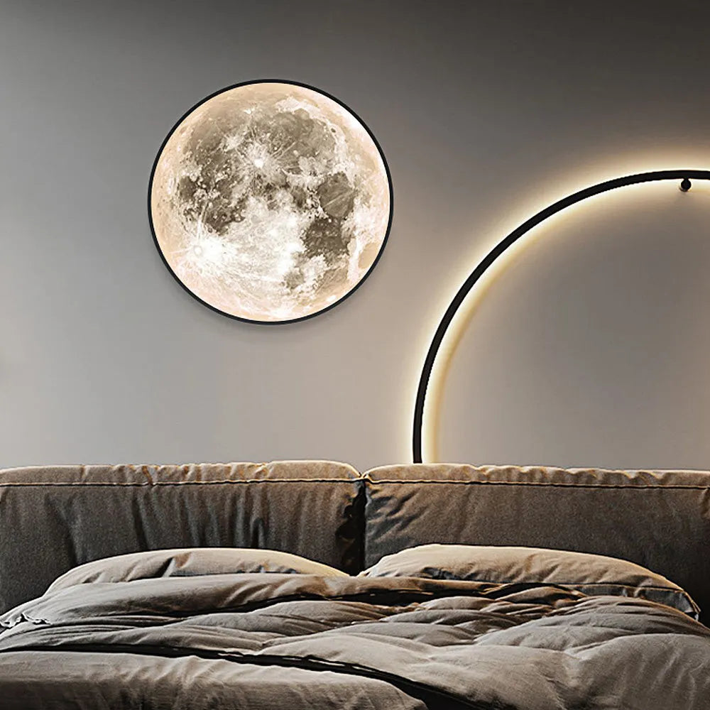Luna – Lampe murale en acrylique LED Lune
