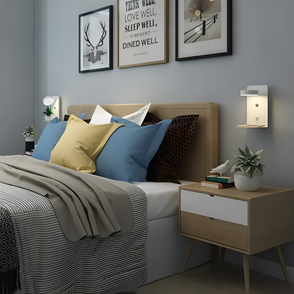 Darren – Lampe de chevet avec port USB