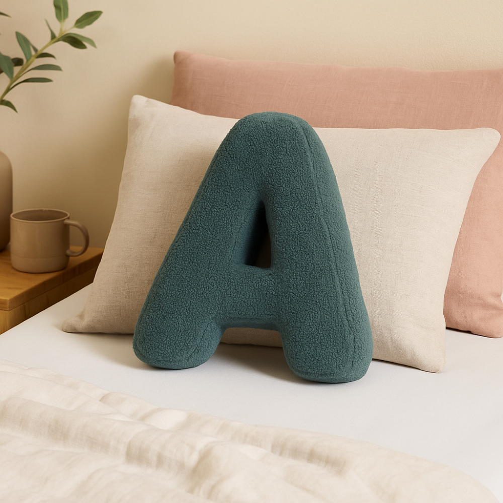 Ari – Coussins Lettres Doux pour la Maison