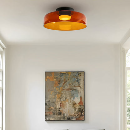 Scala – Plafonnier en verre design en gradins