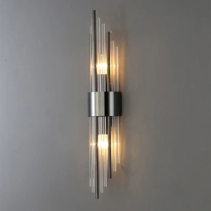 Lampe murale moderne en cristal