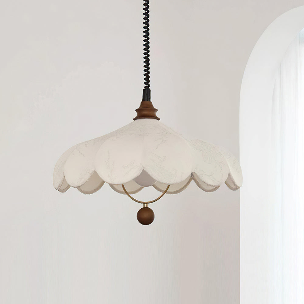 Ritta – Suspension vintage avec motif floral