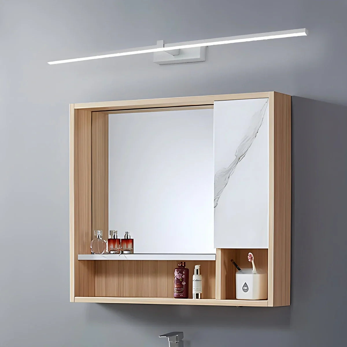 Mizuki – Applique miroir LED nordique