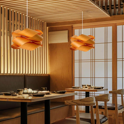 Hinata – Suspension en bois massif