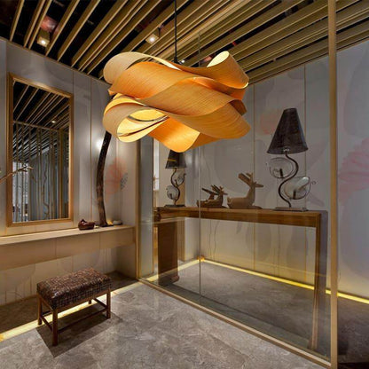 Hinata – Suspension en bois massif