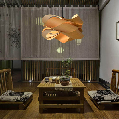 Hinata – Suspension en bois massif