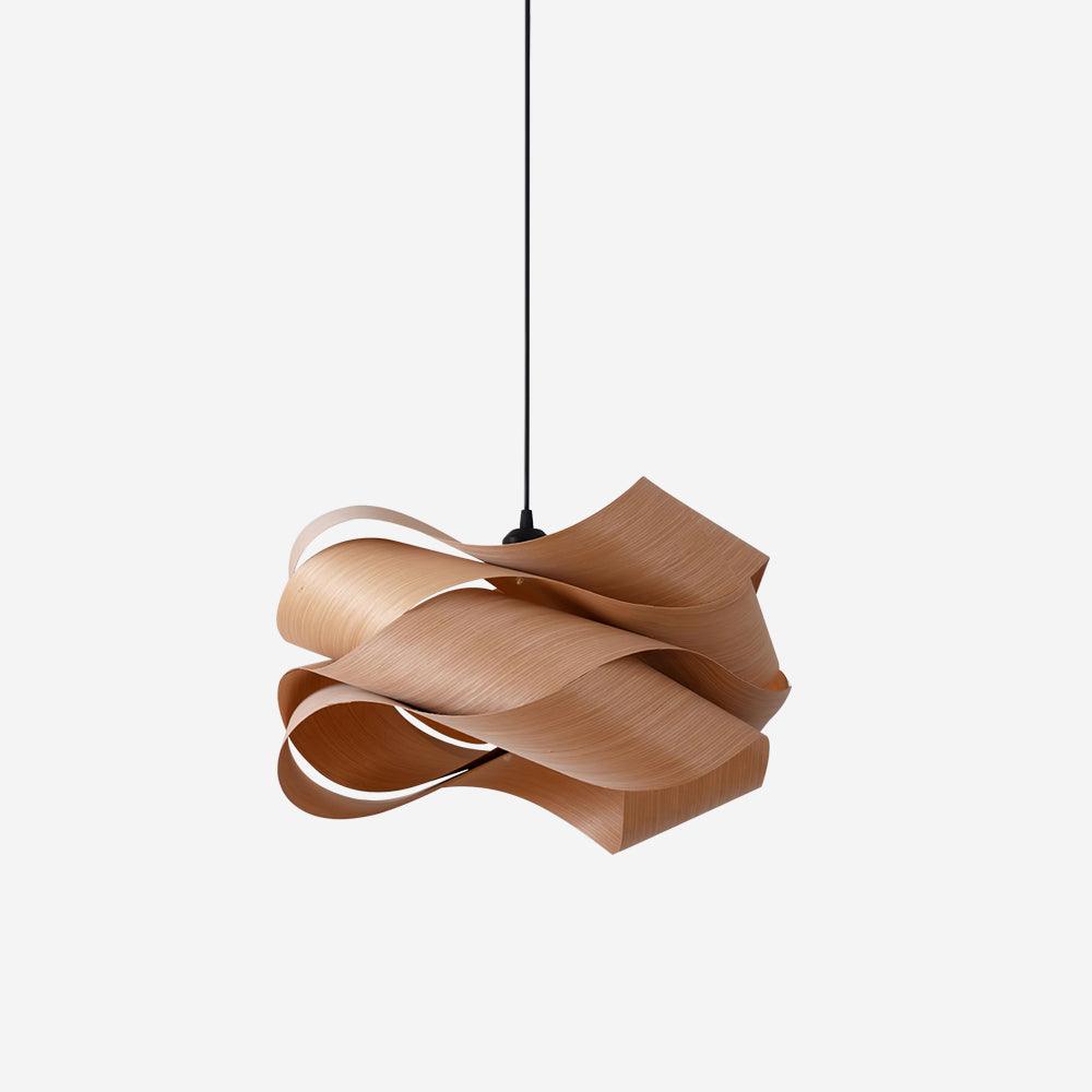 FusionLumière – Suspension élégante aux formes fluides et entremêlées
