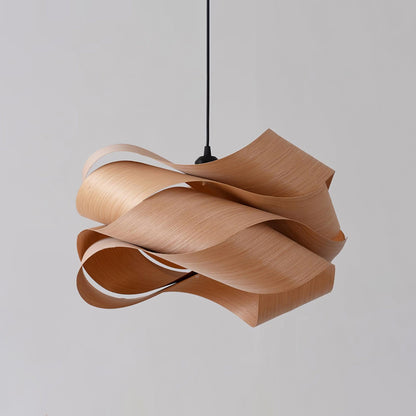 FusionLumière – Suspension élégante aux formes fluides et entremêlées