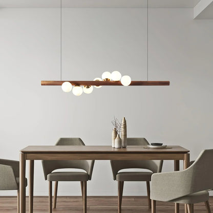 Lenn – Suspension moderne en bois massif
