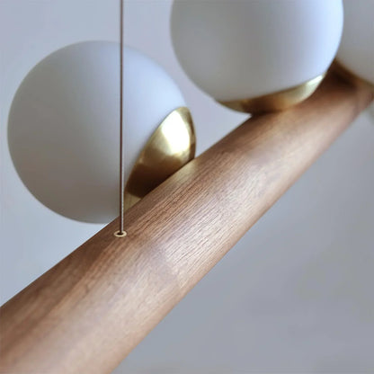 Lenn – Suspension moderne en bois massif