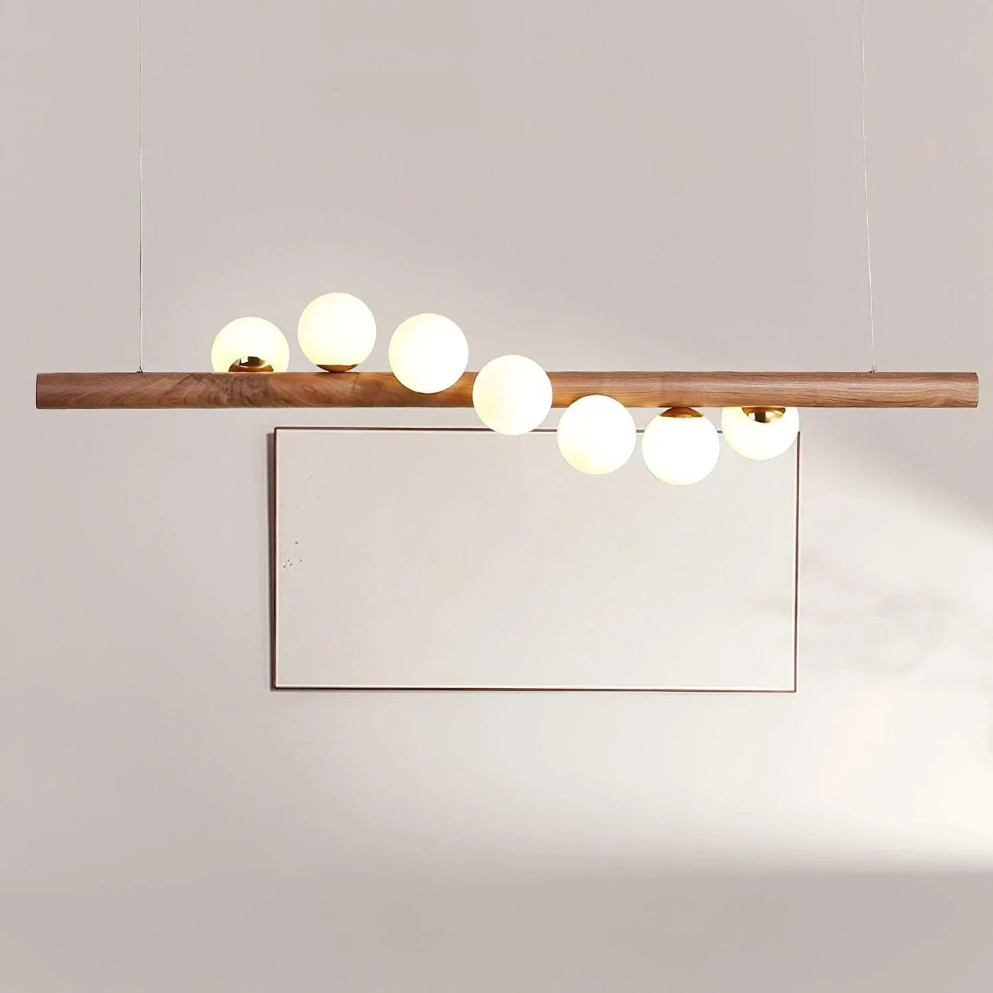 Lenn – Suspension moderne en bois massif