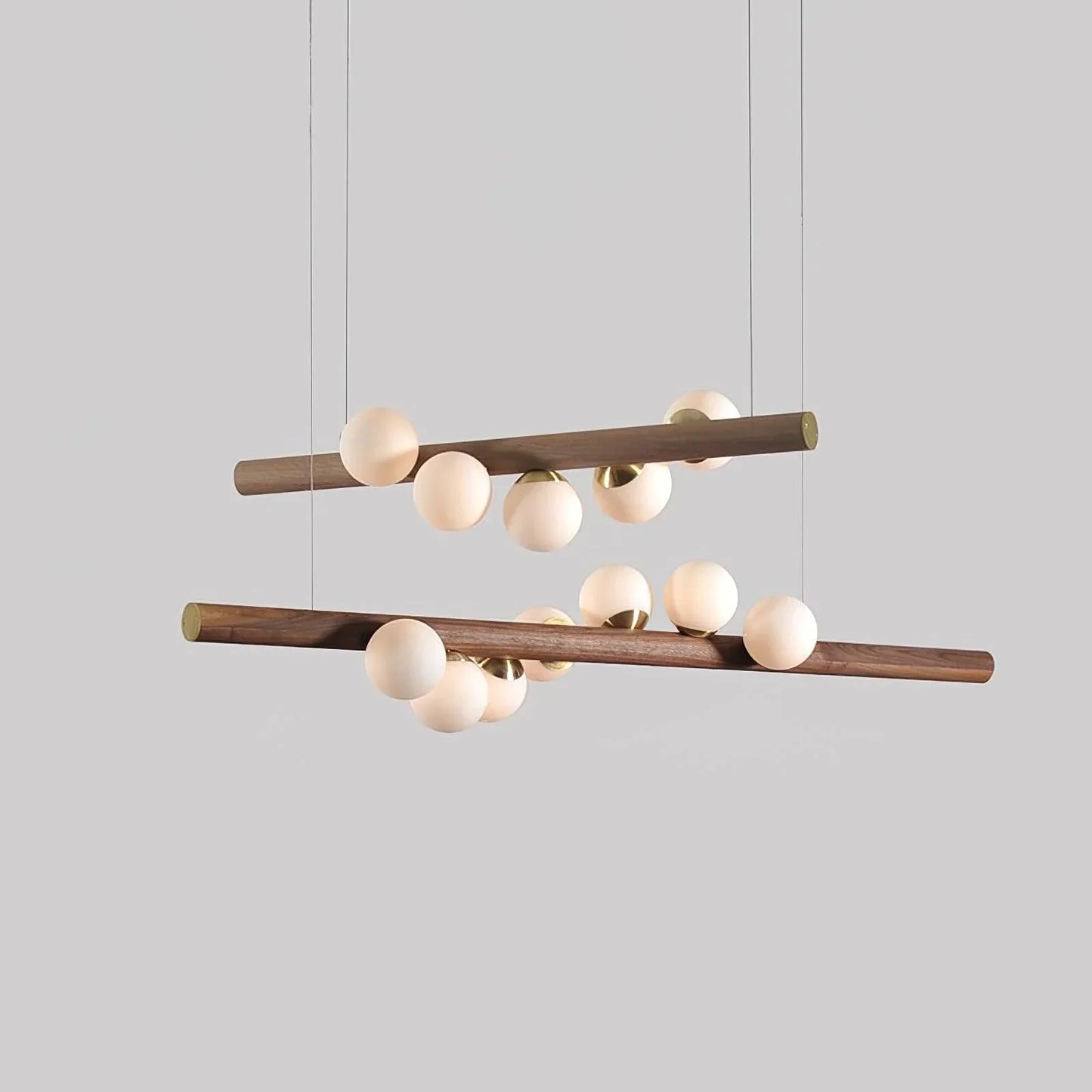 Lenn – Suspension moderne en bois massif