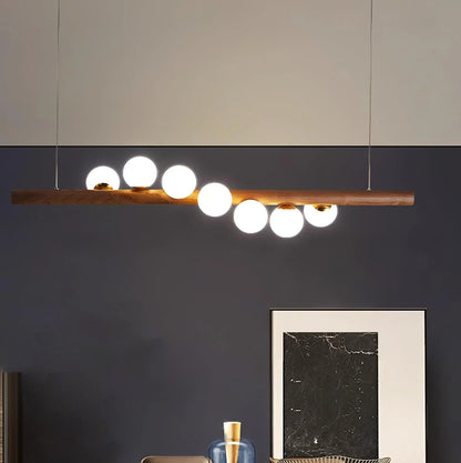 Lenn – Suspension moderne en bois massif