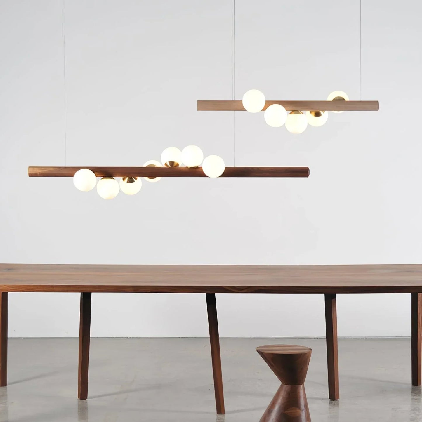 Lenn – Suspension moderne en bois massif