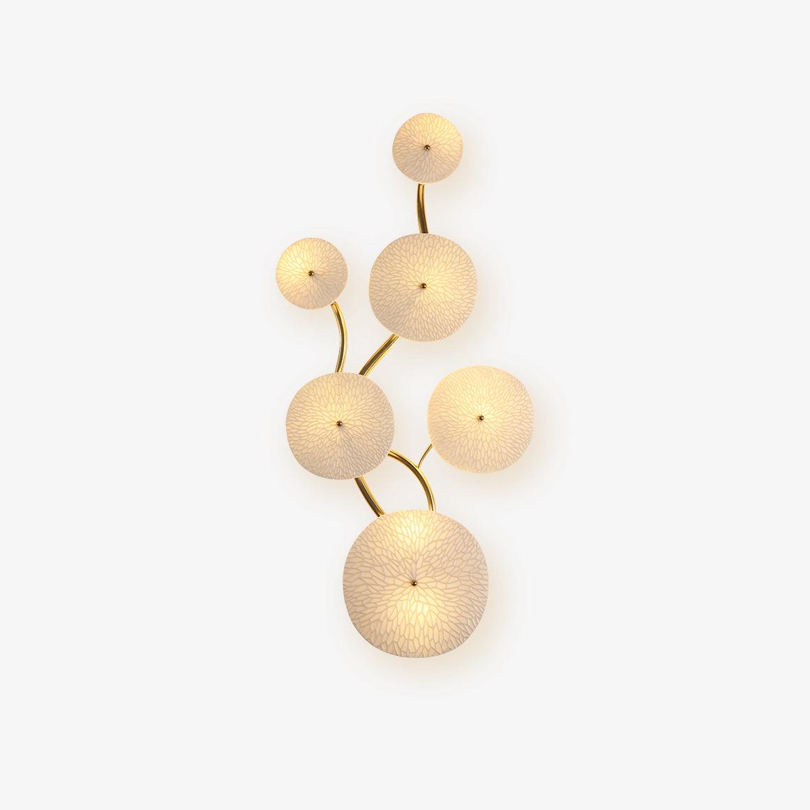 Olivia – Lampe murale en design de fleur de lotus