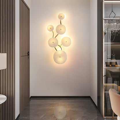 Olivia – Lampe murale en design de fleur de lotus