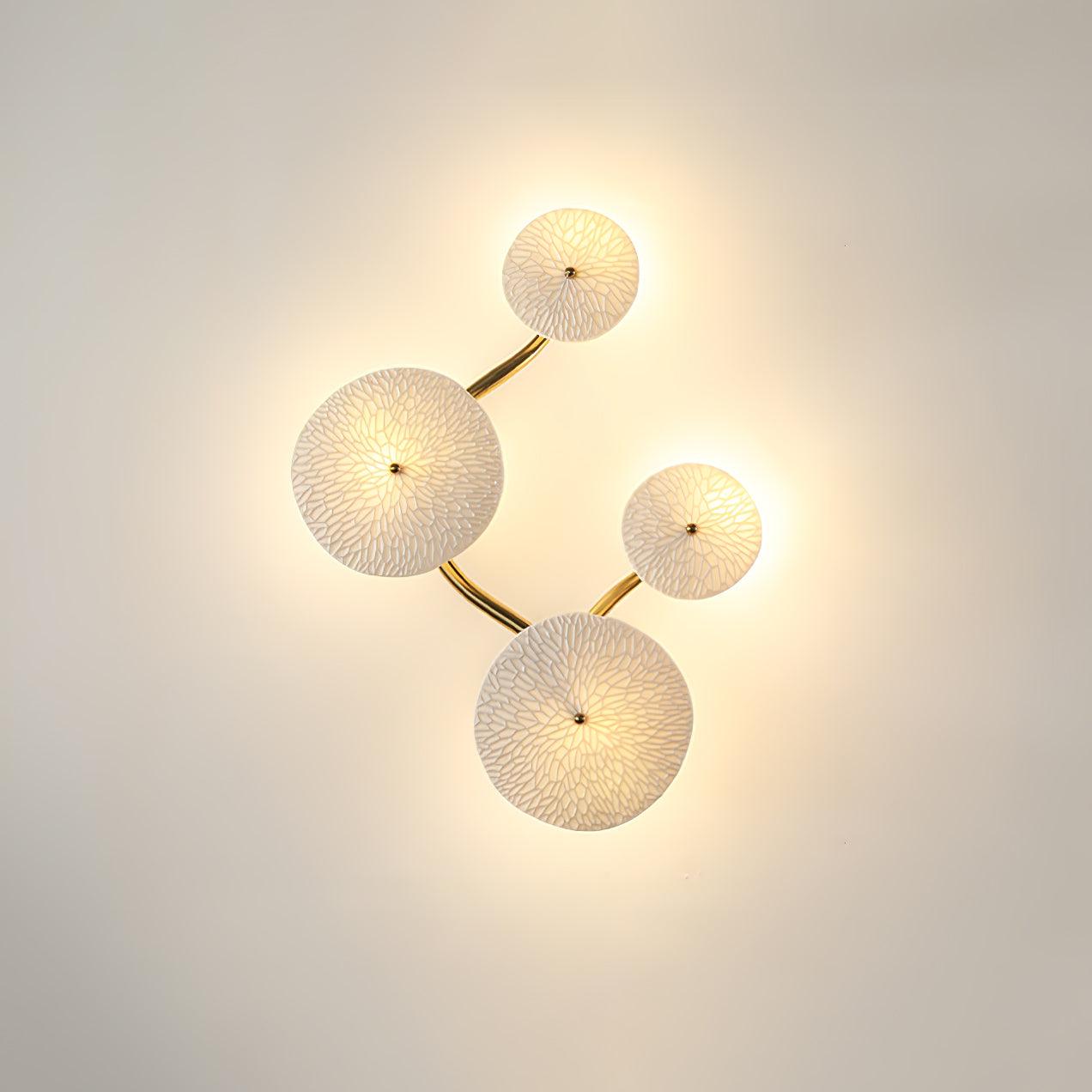 Olivia – Lampe murale en design de fleur de lotus