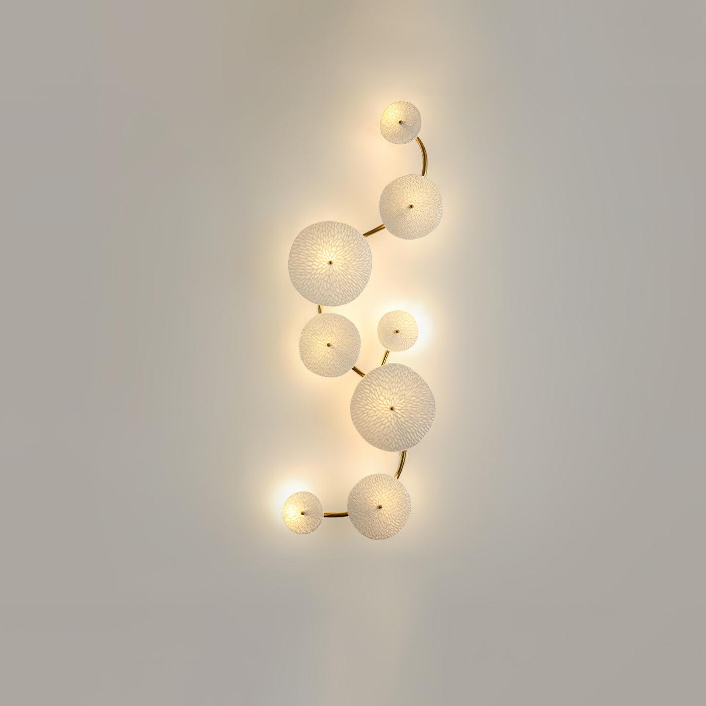 Olivia – Lampe murale en design de fleur de lotus