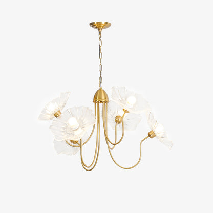 Lyra – Lustre en verre moderne à 3 flammes