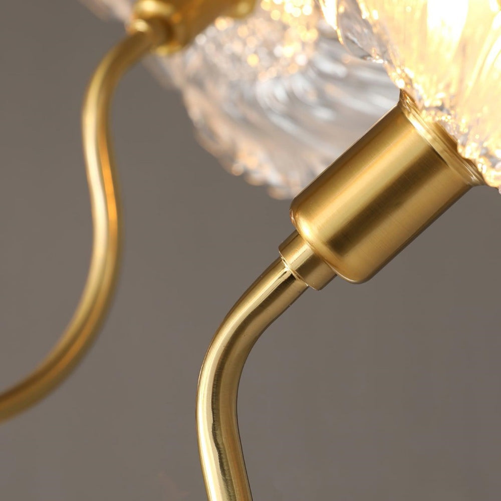 Lyra – Lustre en verre moderne à 3 flammes