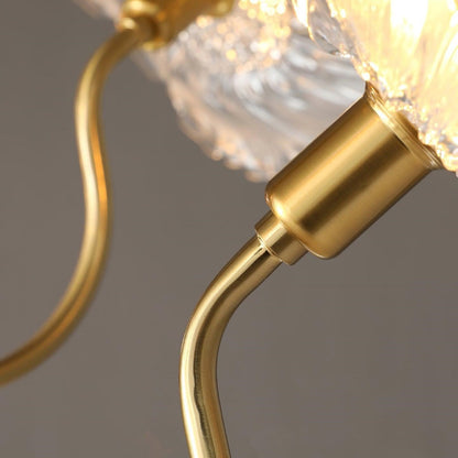 Lyra – Lustre en verre moderne à 3 flammes