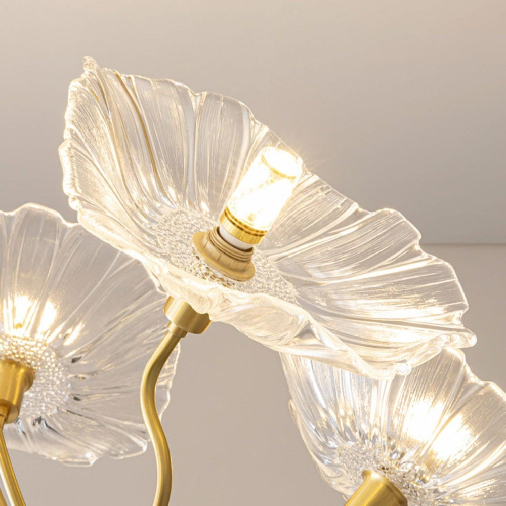 Lyra – Lustre en verre moderne à 3 flammes