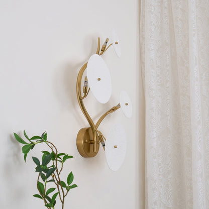 Olivia – Lampe murale en design de fleur de lotus