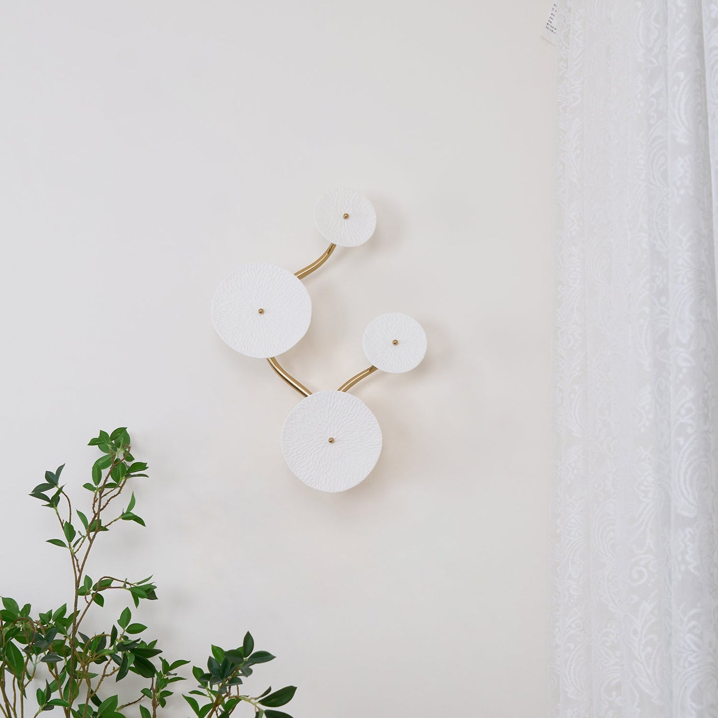 Olivia – Lampe murale en design de fleur de lotus
