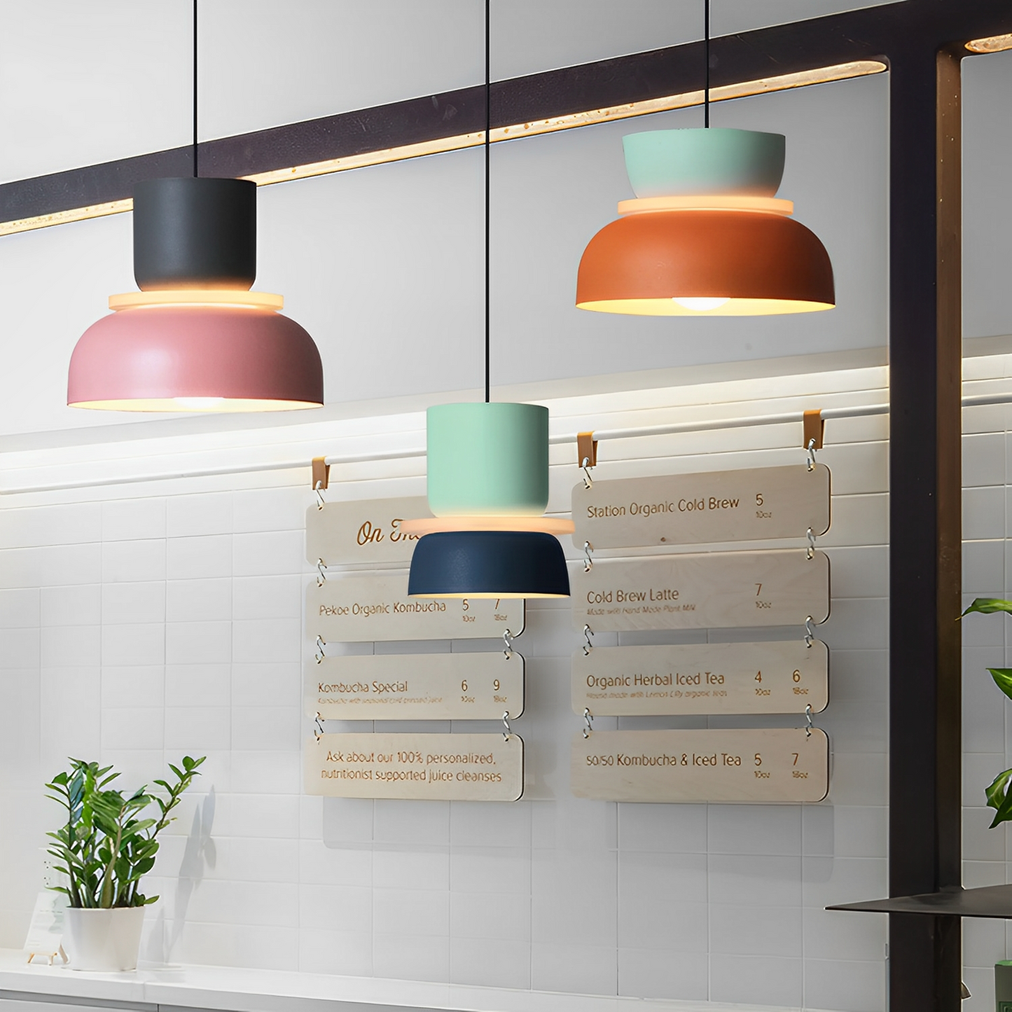 Freja – Suspension à trois lampes