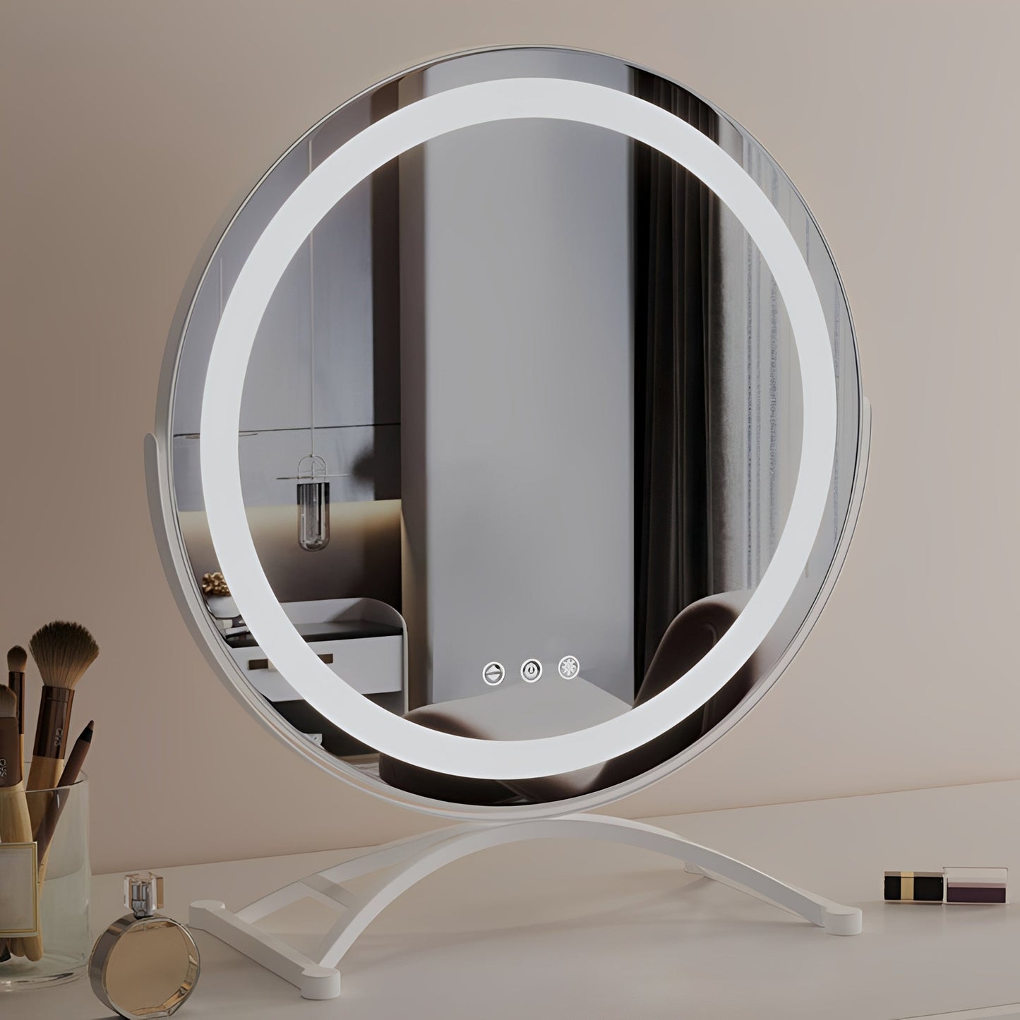 Riva – Miroir de Coiffeuse Rond